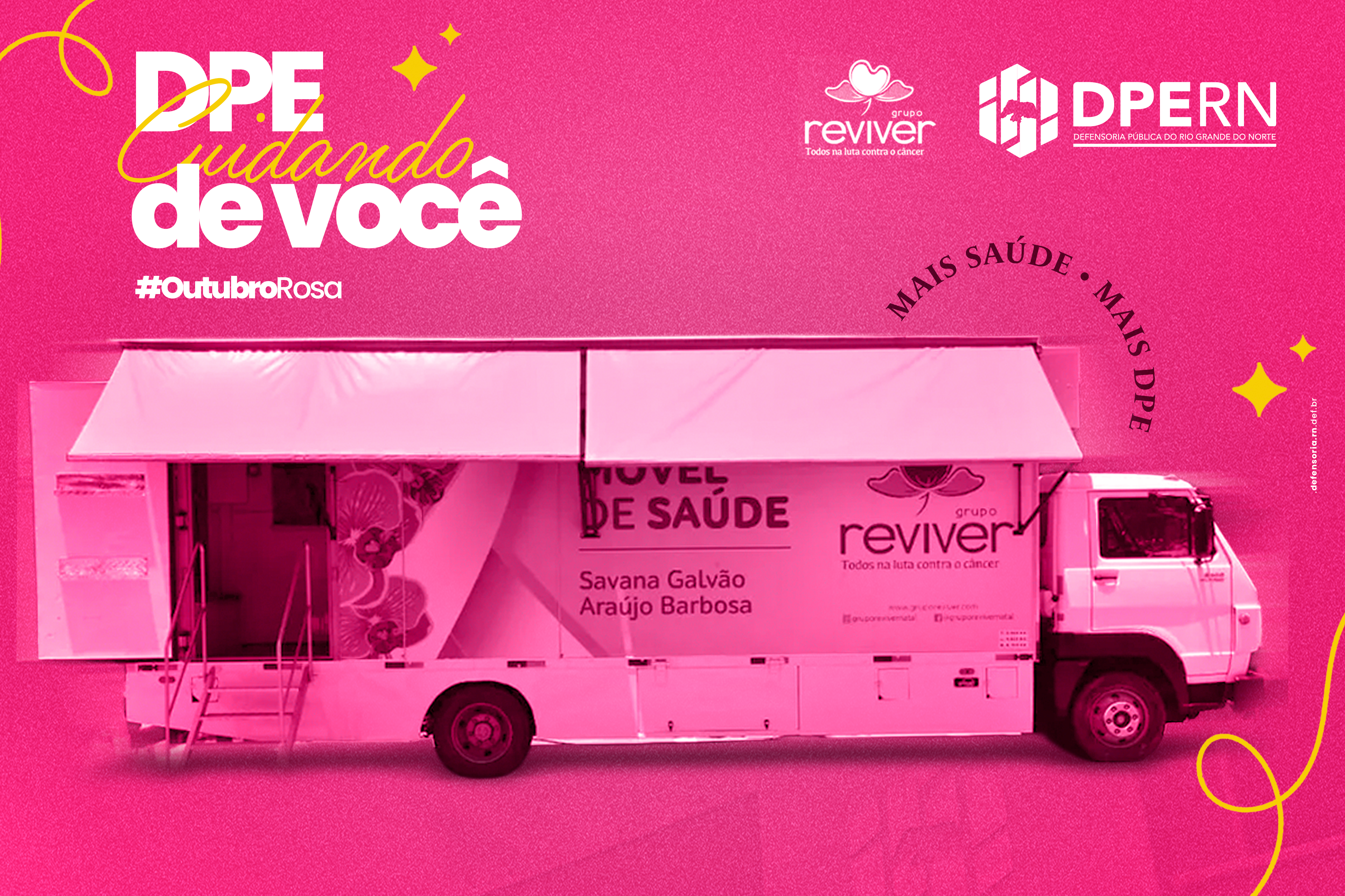 DPERN promoverá ação do Outubro Rosa com mamografias e rodas de conversa